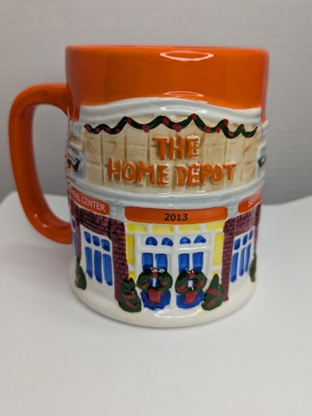 2013 Mr. Christmas Home Depot Christmas mug 19oz.